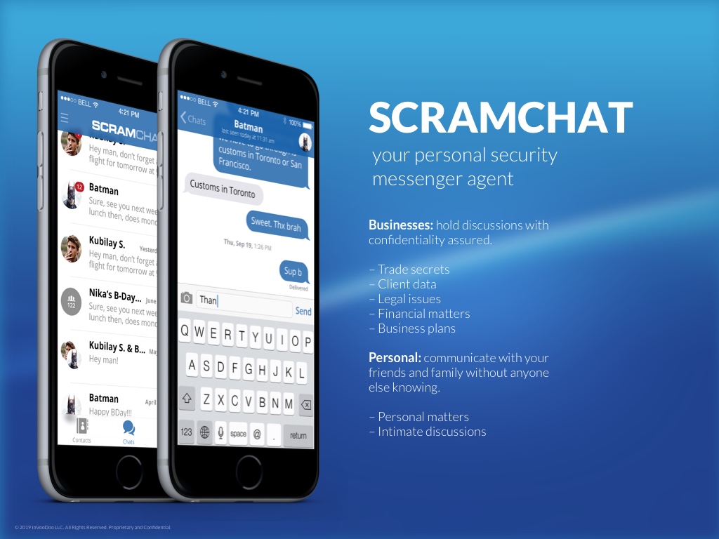 ScramChat – your personal security messenger agent