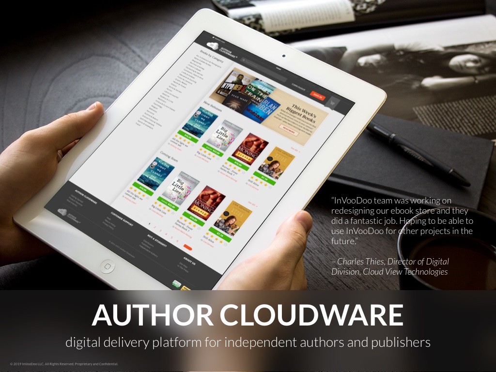 Author Cloudware – digital delivery platform for independent authors and publishers