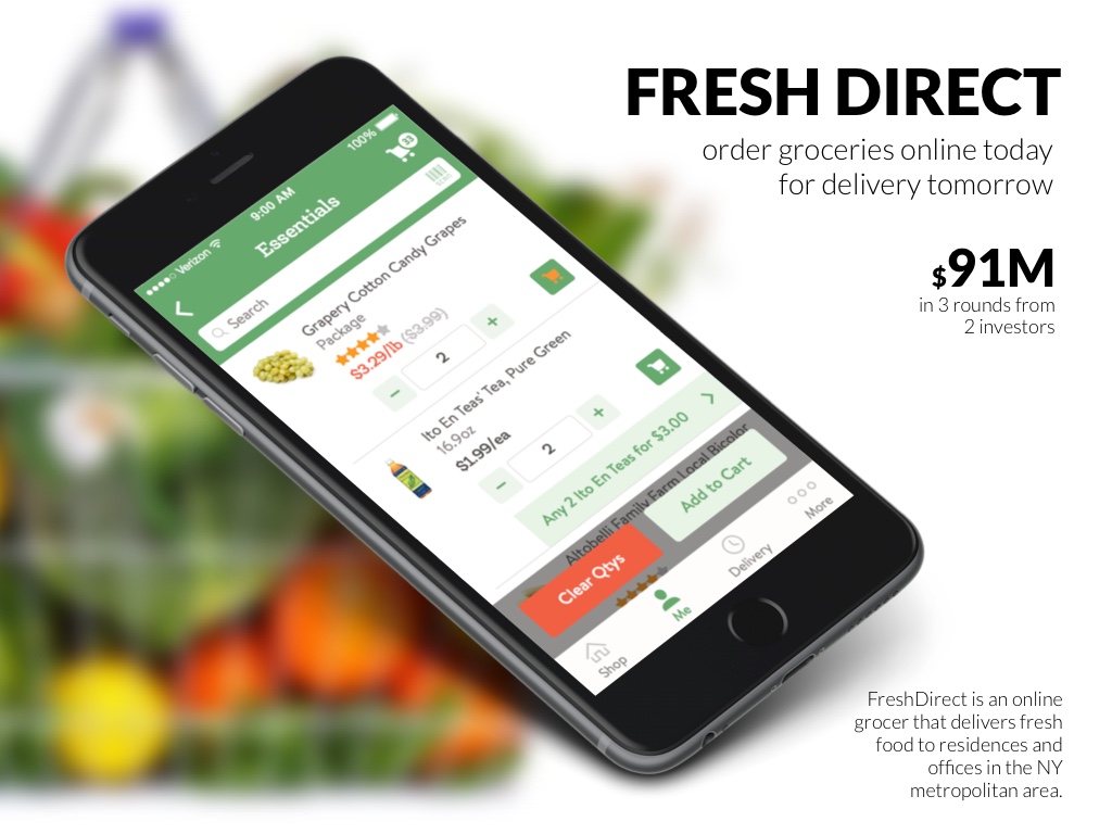 Fresh Direct – order groceries online today for delivery tomorrow