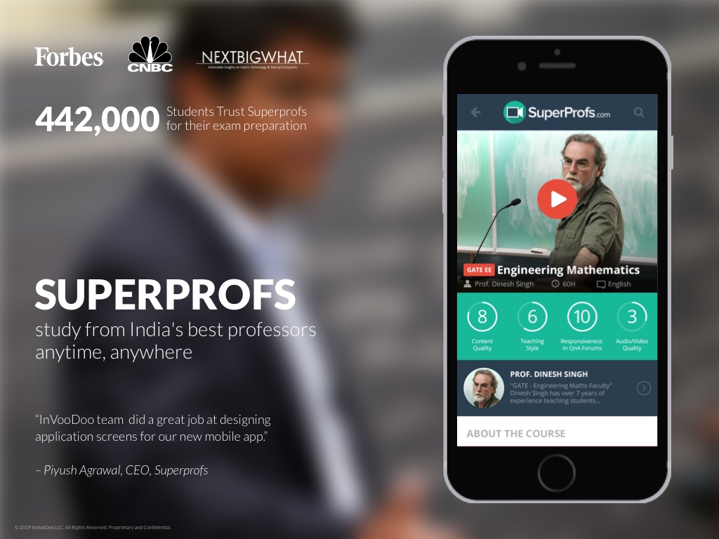 SuperProfs – study from India's best professors anytime, anywhere